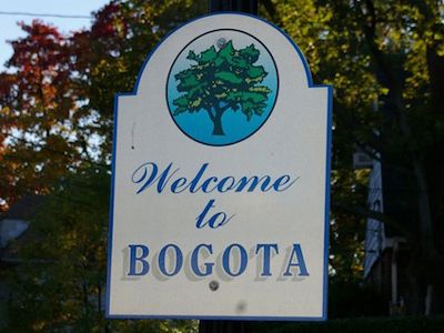 Welcome to Bogota NJ sign Welcome to Bogota NJ sign